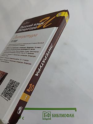 Русский язык. Литература. 10 класс. Базовый уровень. Часть 1