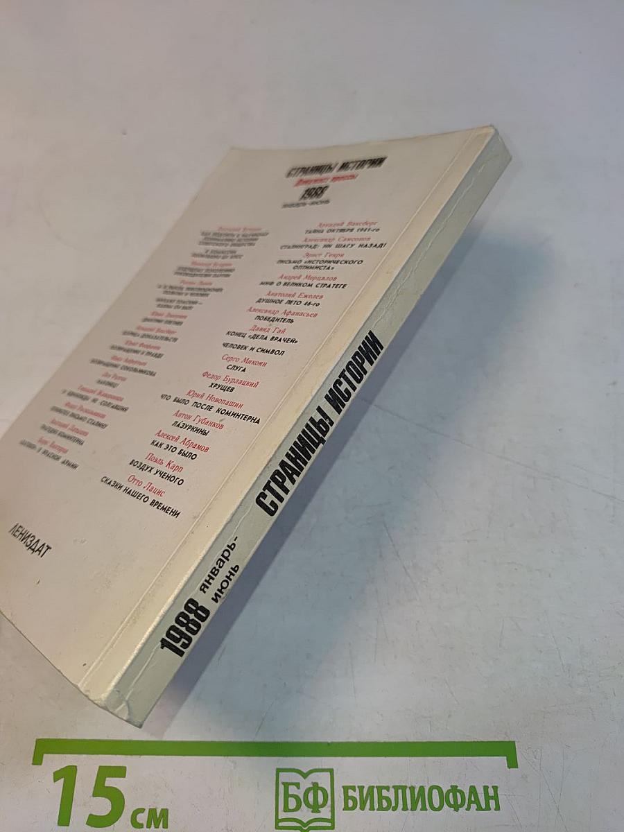 Страницы истории. 1988. Январь-июнь