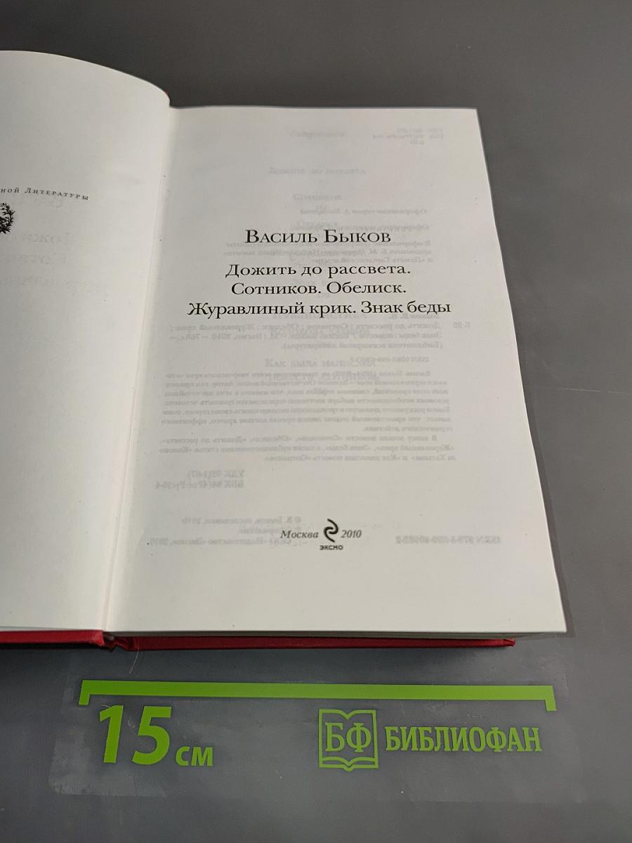 Дожить до рассвета