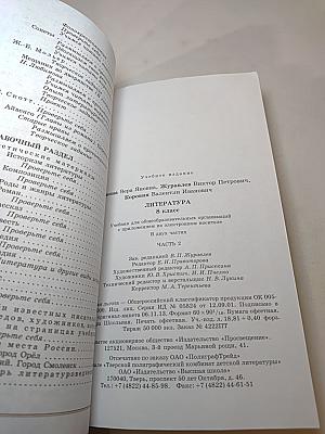 Литература. 8 класс. Часть 2