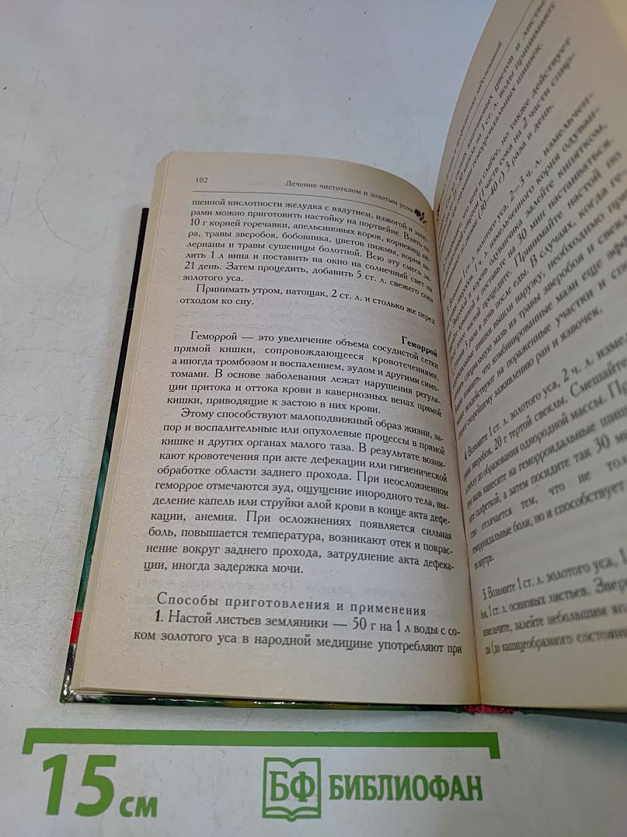 Золотой ус и чистотел
