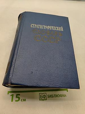Стратиграфический словарь СССР