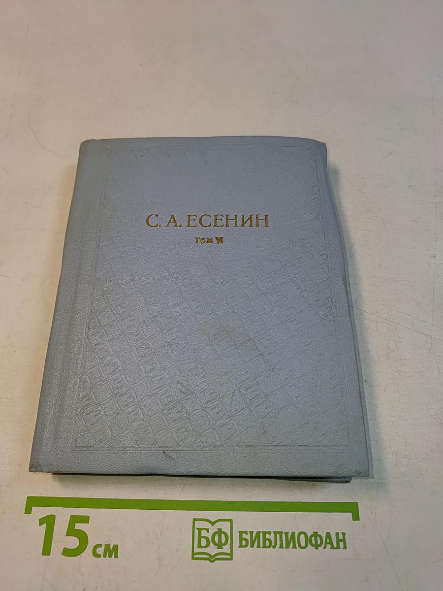 С. А. Есенин. Собрание сочинений. Том 6