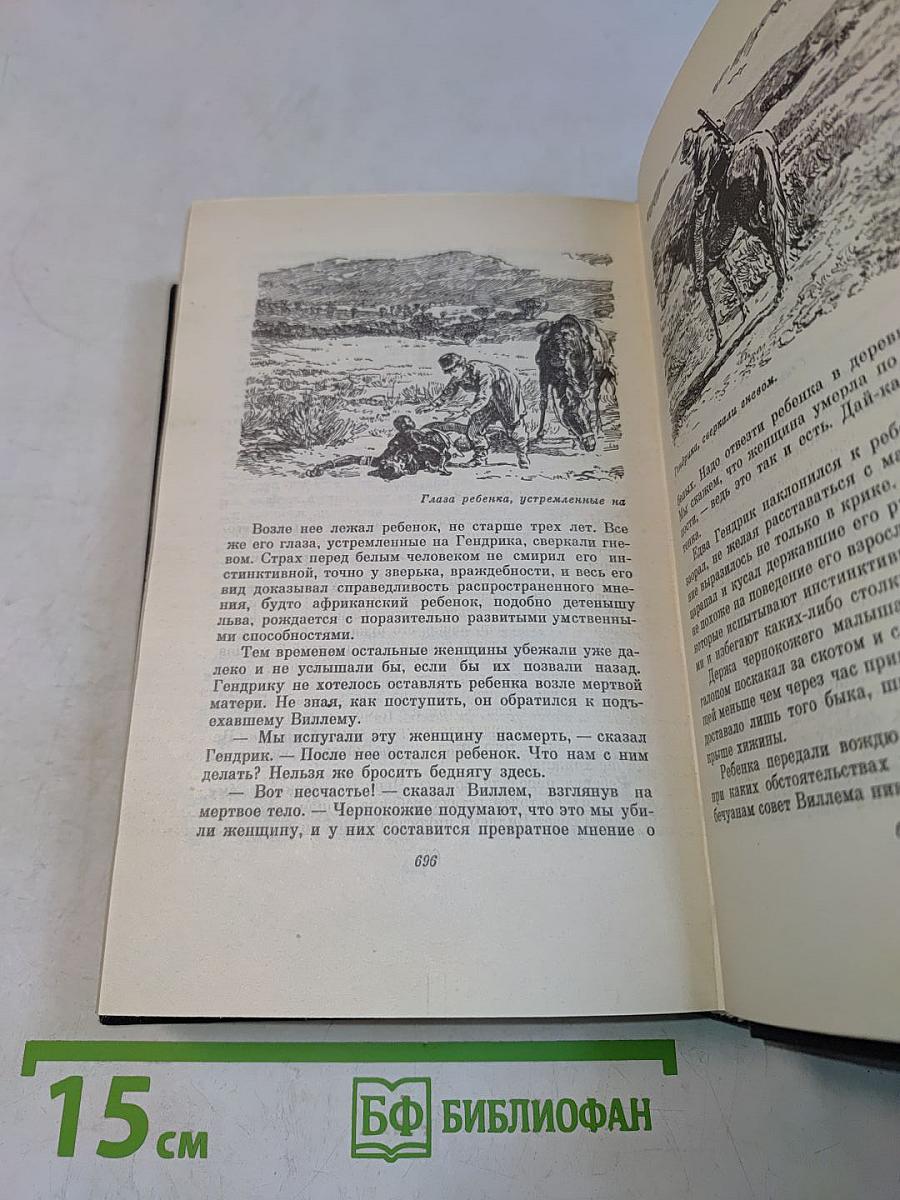 В дебрях Южной Африки. Юные охотники. Охотники за жирафами. Том четвертый