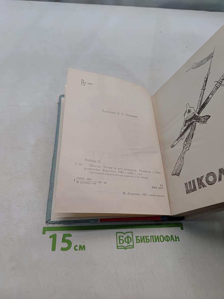Школа. Тимур и его команда