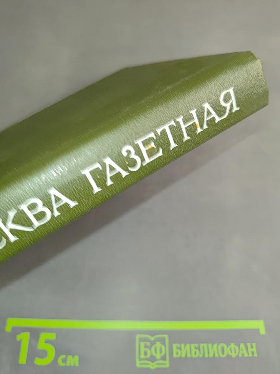 Москва газетная. Друзья и встречи