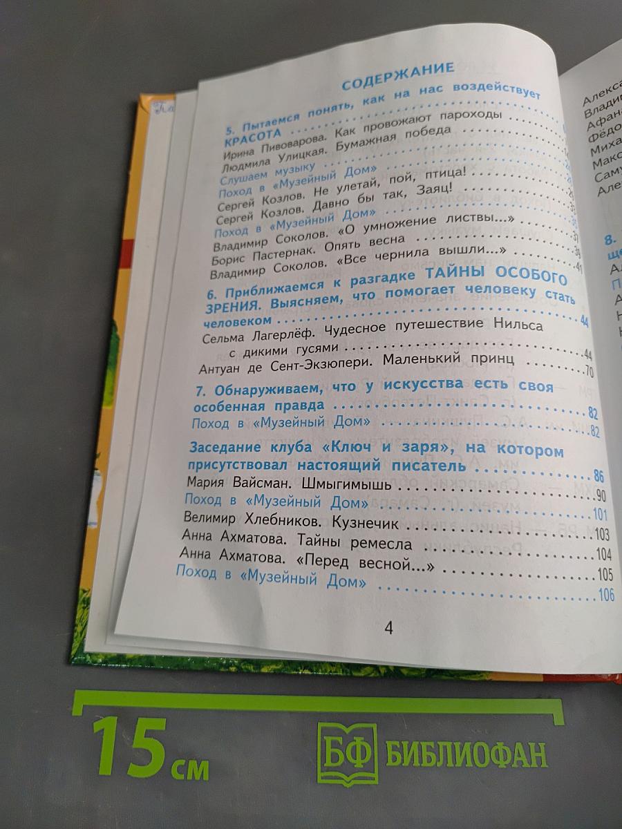 Литературное чтение. Часть 2. 4 класс