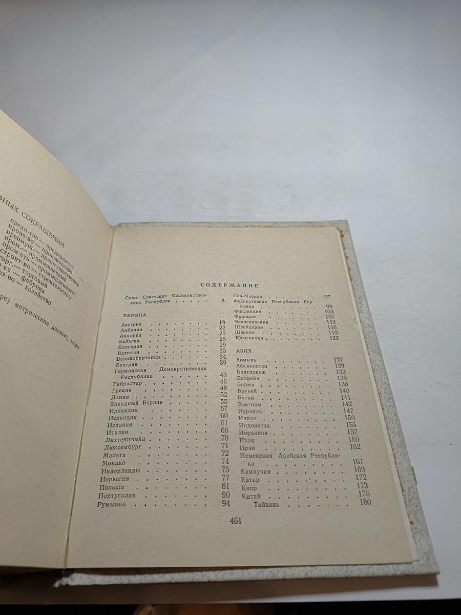 Страны мира: Краткий политико-экономический справочник