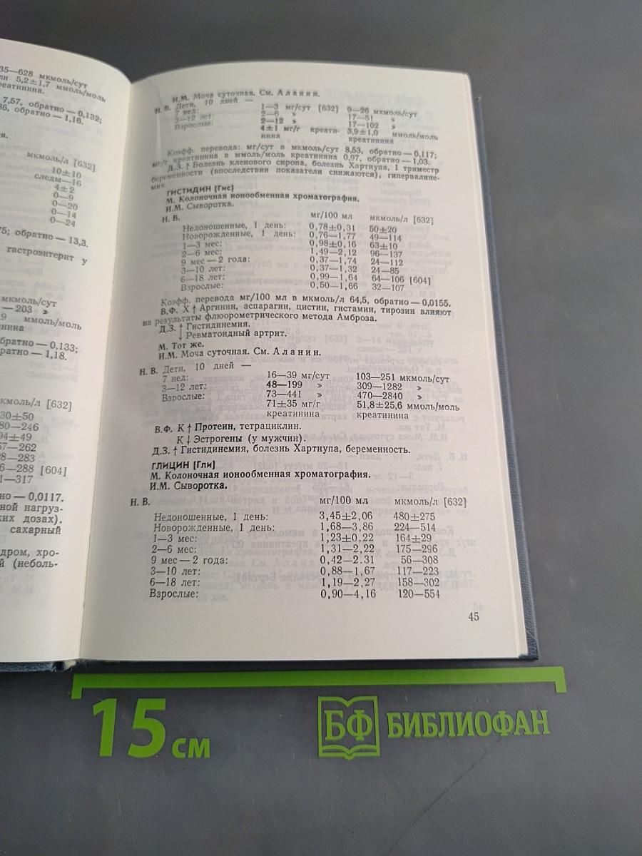 Клиническая оценка лабораторных тестов