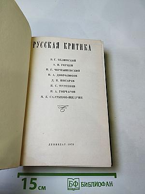 Русская критика