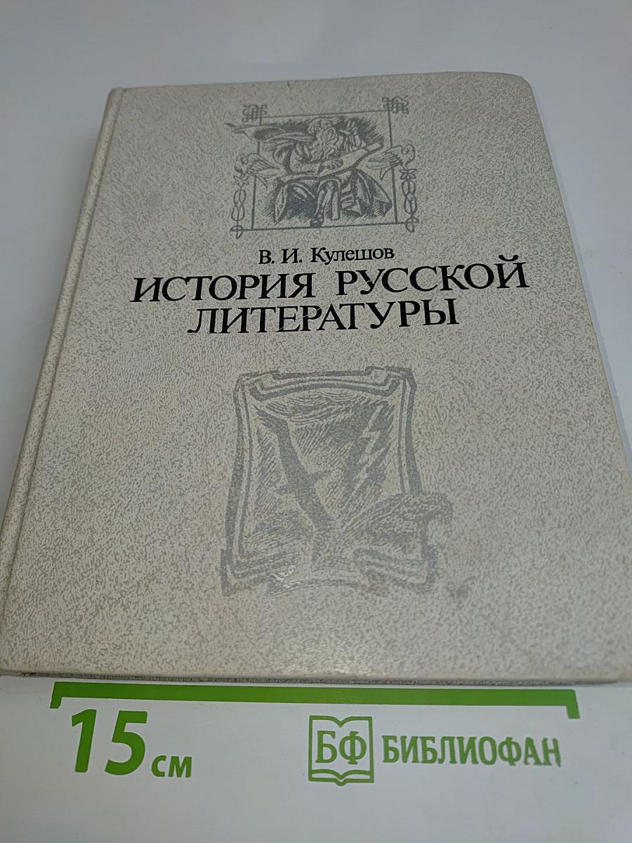 История русской литературы Х-ХХ века