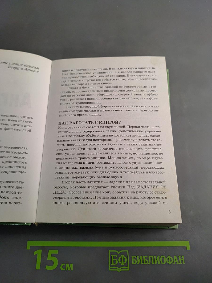 Английский язык. Готовимся к школе по интенсивной методике