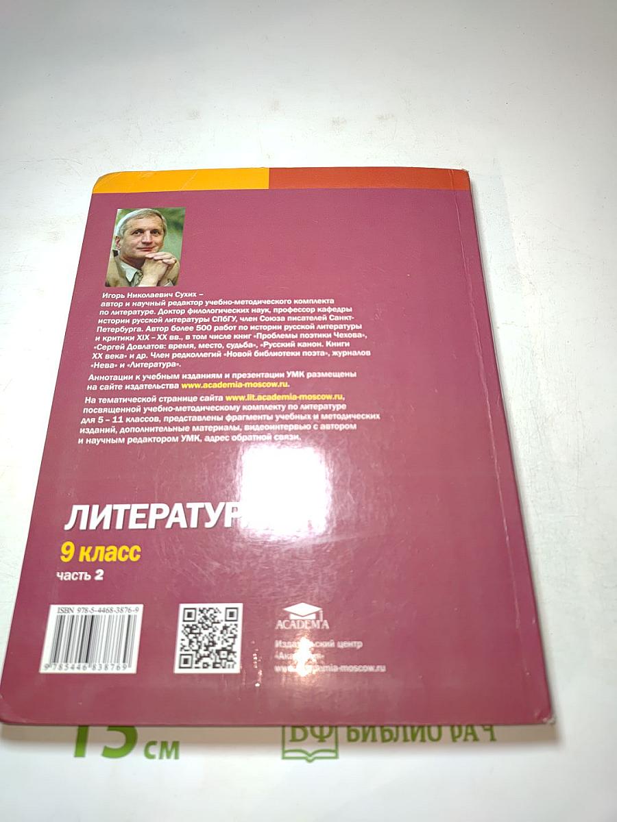 Литература. Учебник для 9 класса. Часть 2