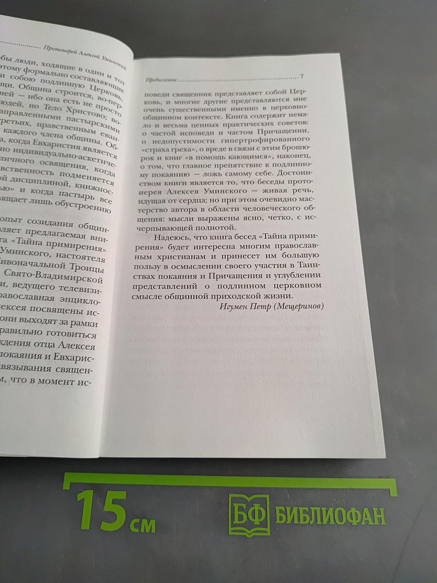 Тайна примирения. Книга об исповеди и покаянии