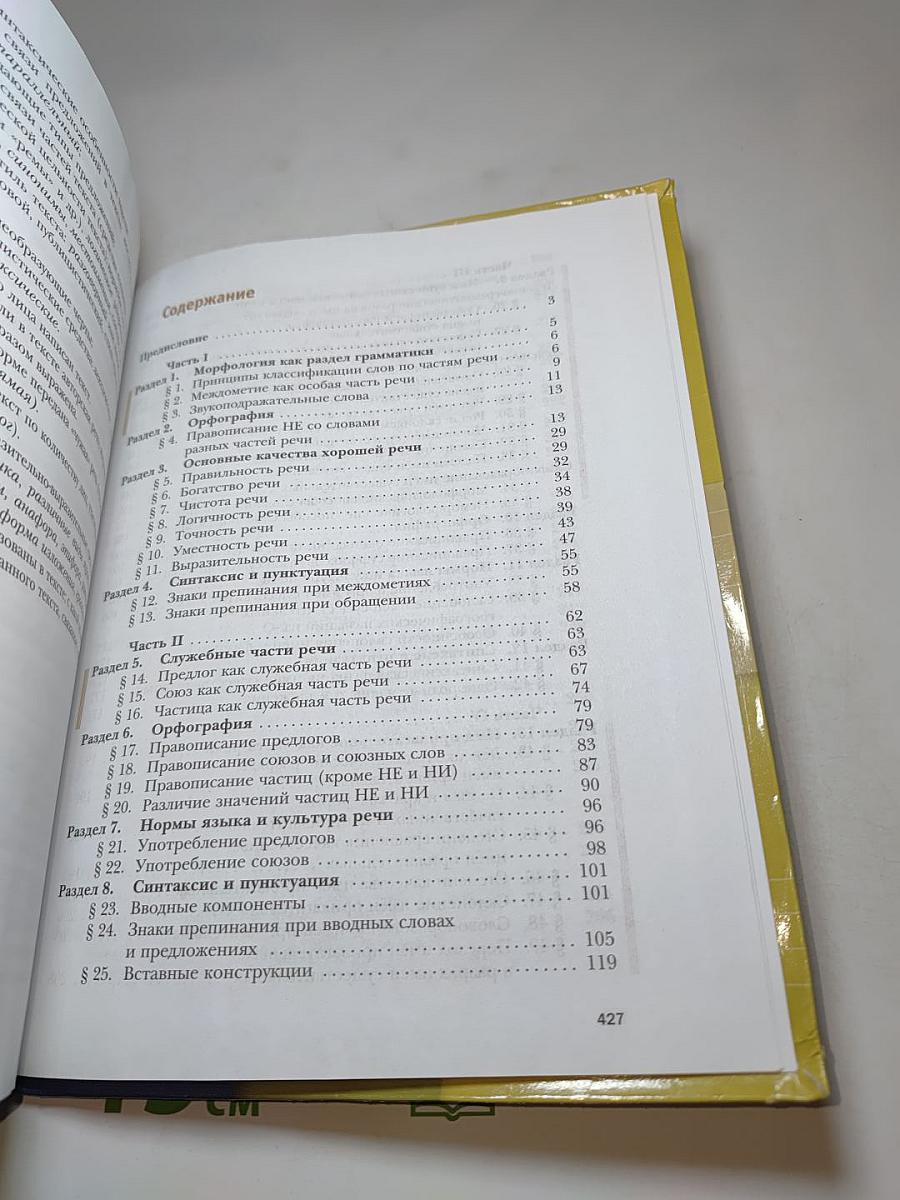 Русский язык 11 класс