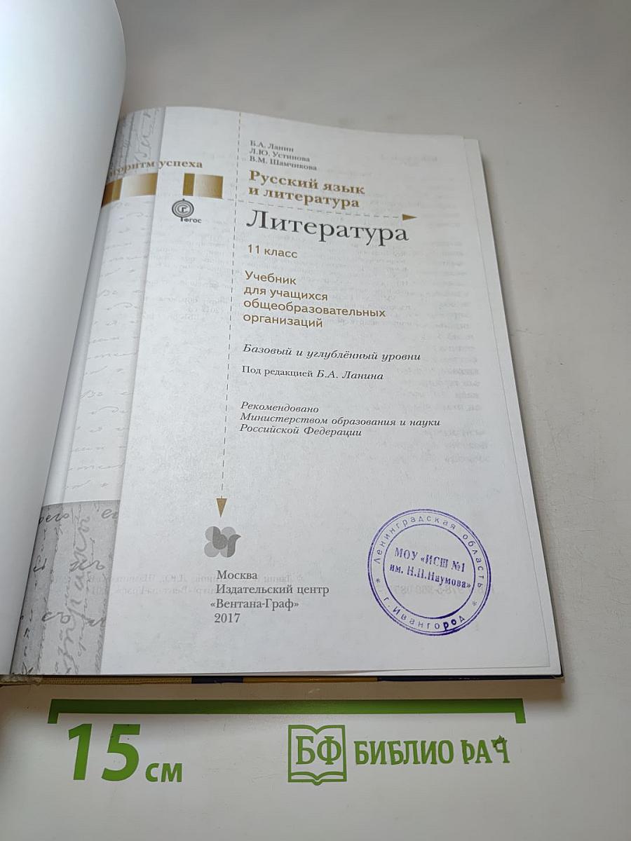 Литература 11 класс