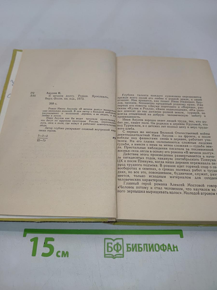 В вечном долгу