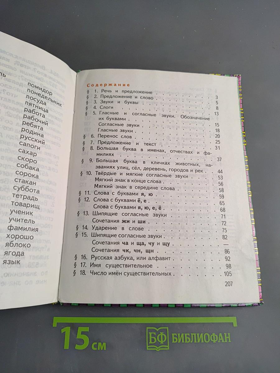 Русский язык. Учебник для 1 кл. трехлет. нач. шк.