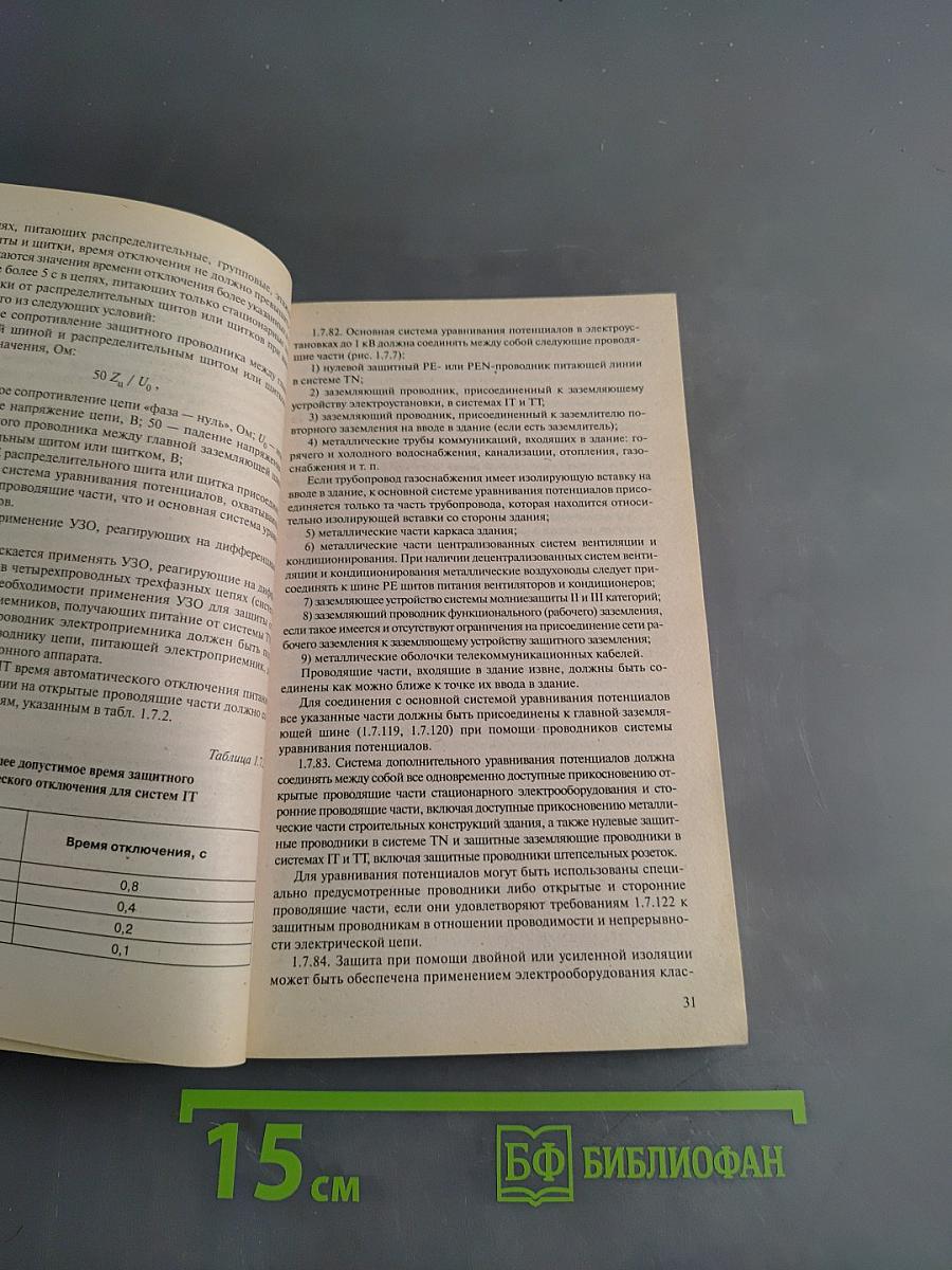 Правила устройства электроустановок