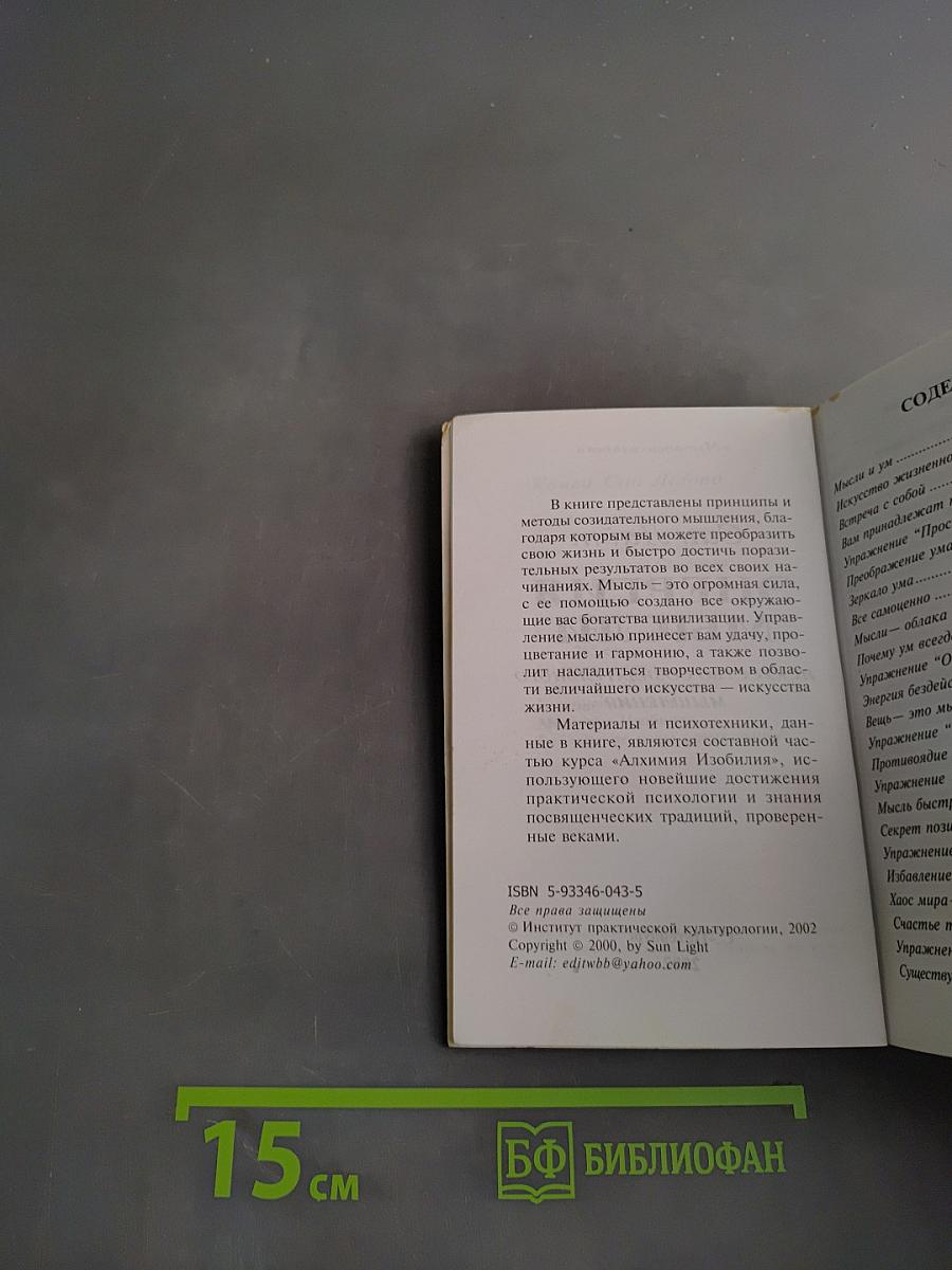 Энергия мысли. Искусство созидательного мышления