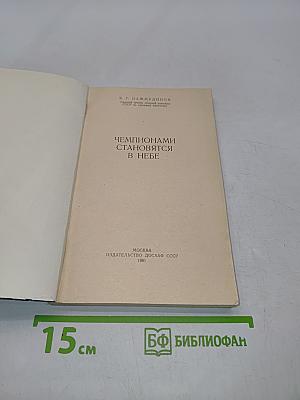 Чемпионами становятся в небе