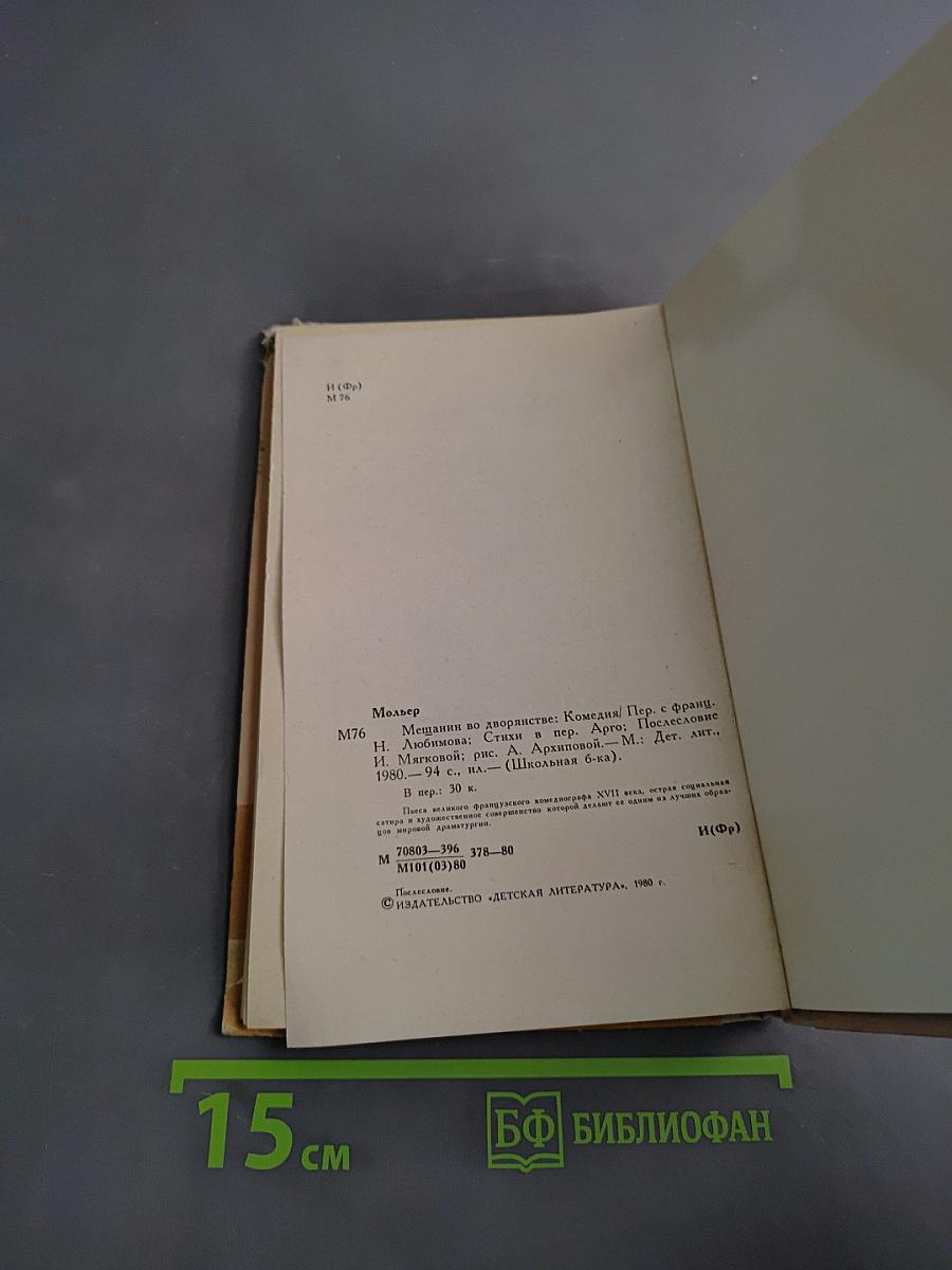 Мещанин во дворянстве