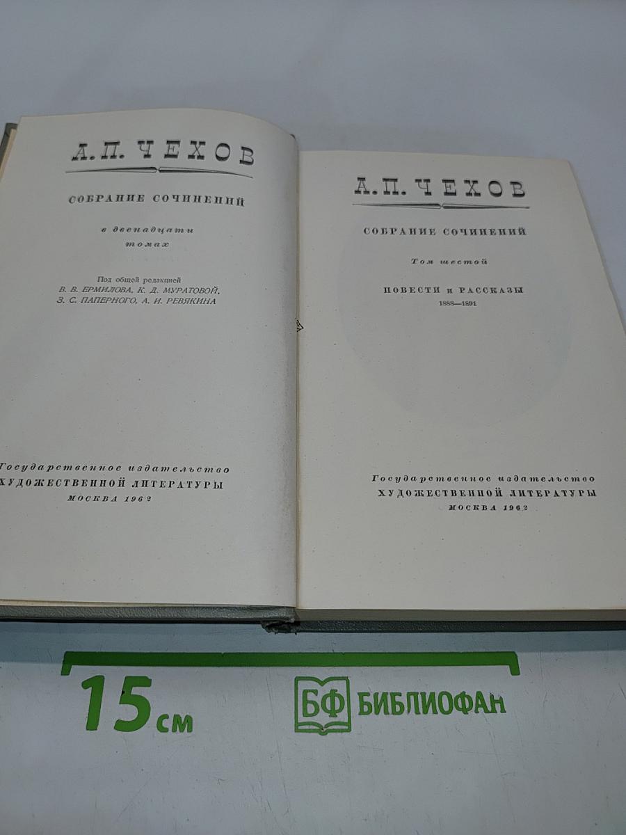 Собрание сочинений. Том шестой. Повести и рассказы 1888-1891