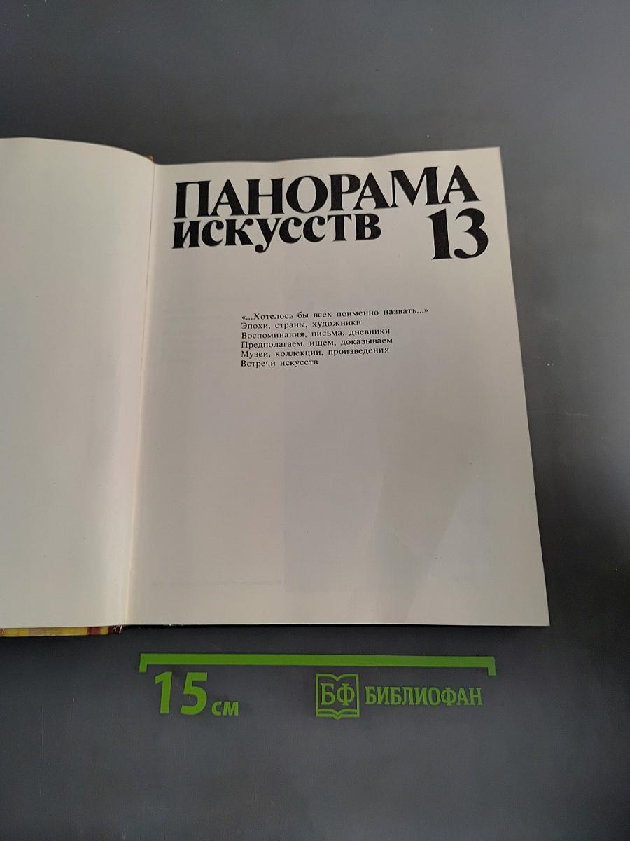 Панорама искусств 13