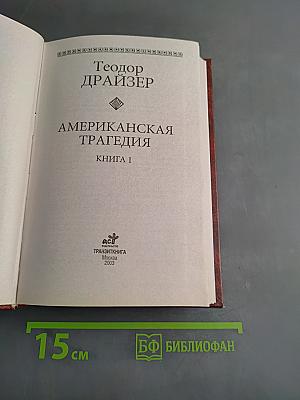 Американская трагедия. Книга 1
