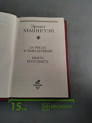 За рекой, в тени деревьев. Иметь и не иметь