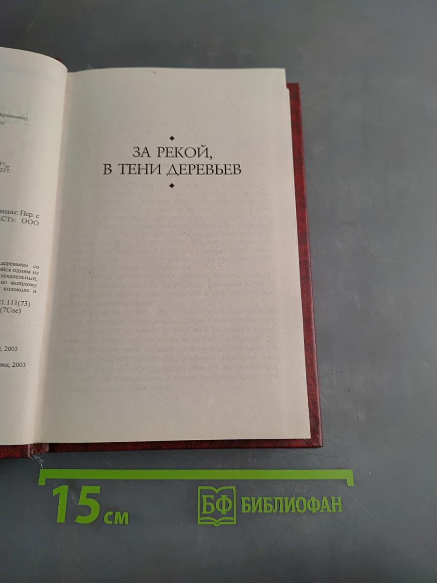 За рекой, в тени деревьев. Иметь и не иметь