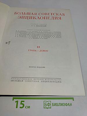 Большая Советская Энциклопедия. Том 13
