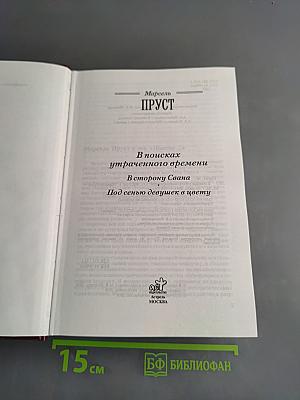 В поисках утраченного времени. В сторону Свана. Под сенью девушек в цвету