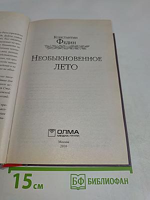Необыкновенное лето