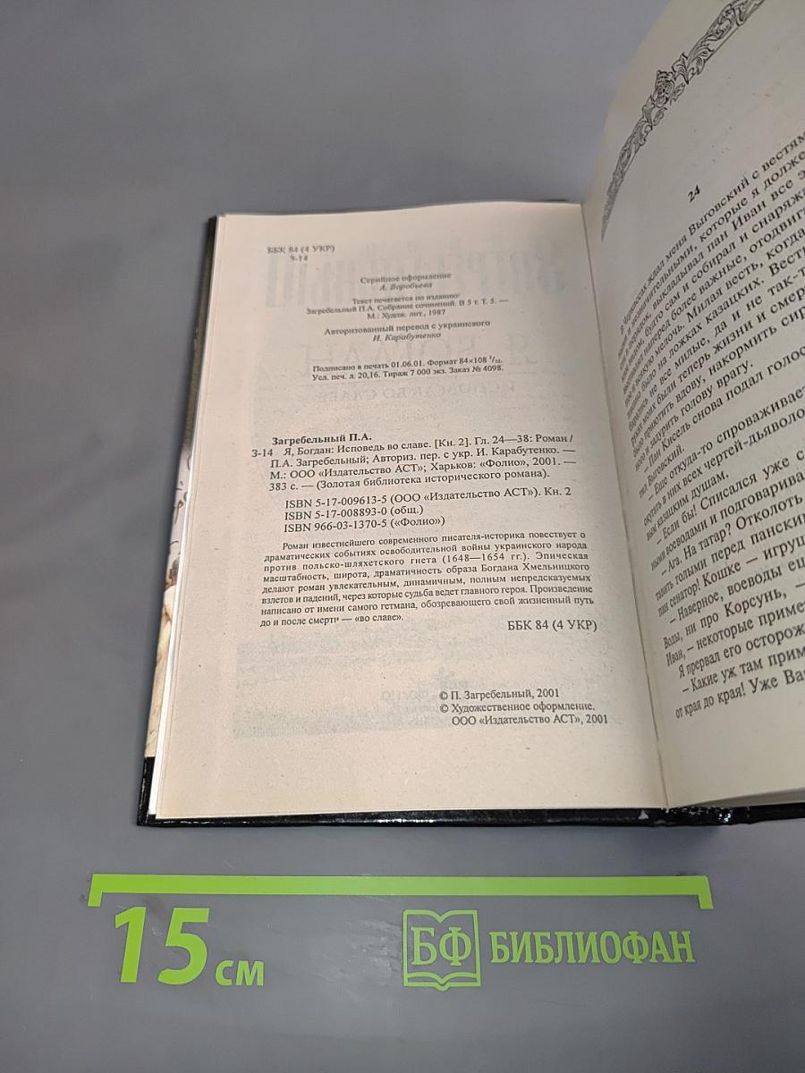Я, Богдан. Исторический роман. Книга 2. Главы 24-38