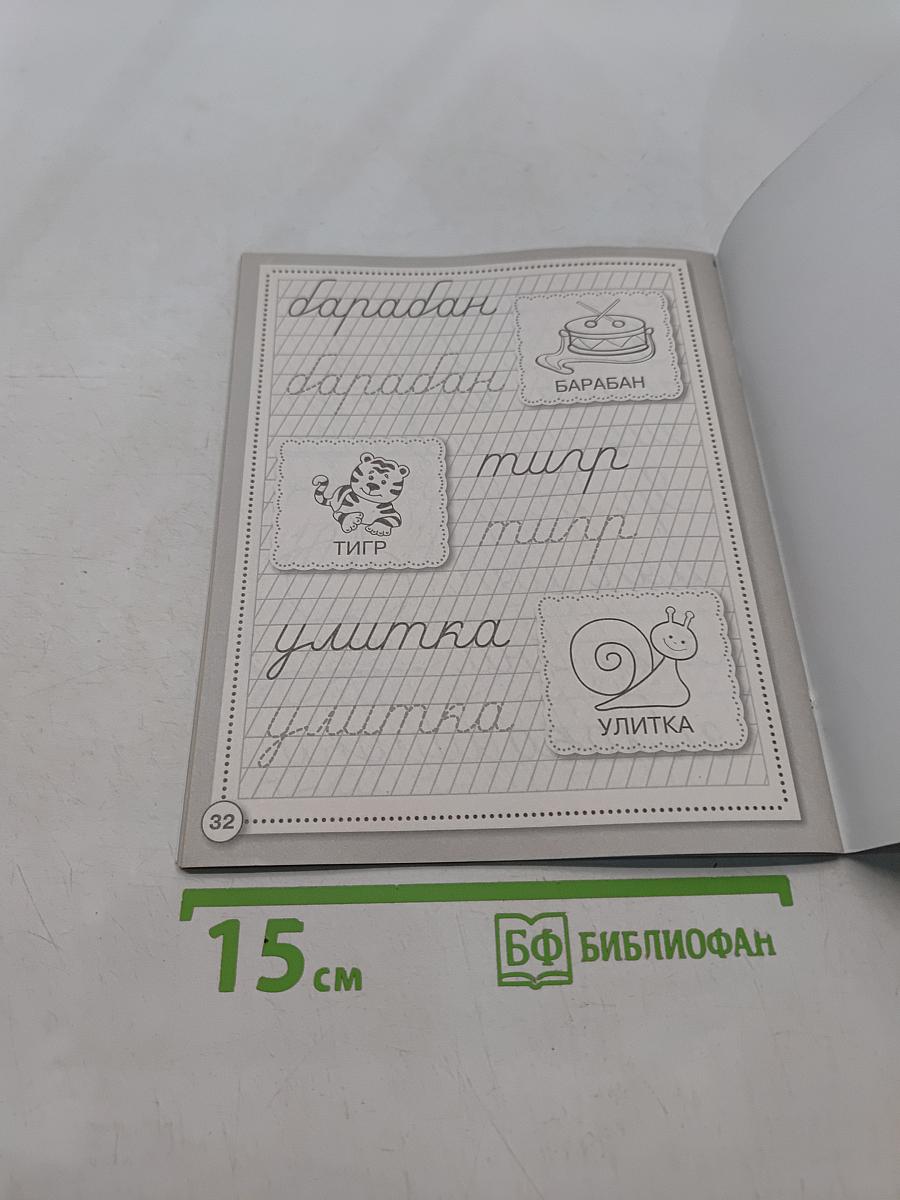 Прописи. Развиваем навыки письма. Рабочая тетрадь дошкольника