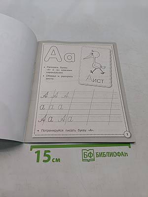 Прописи. Учимся писать буквы. Рабочая тетрадь дошкольника