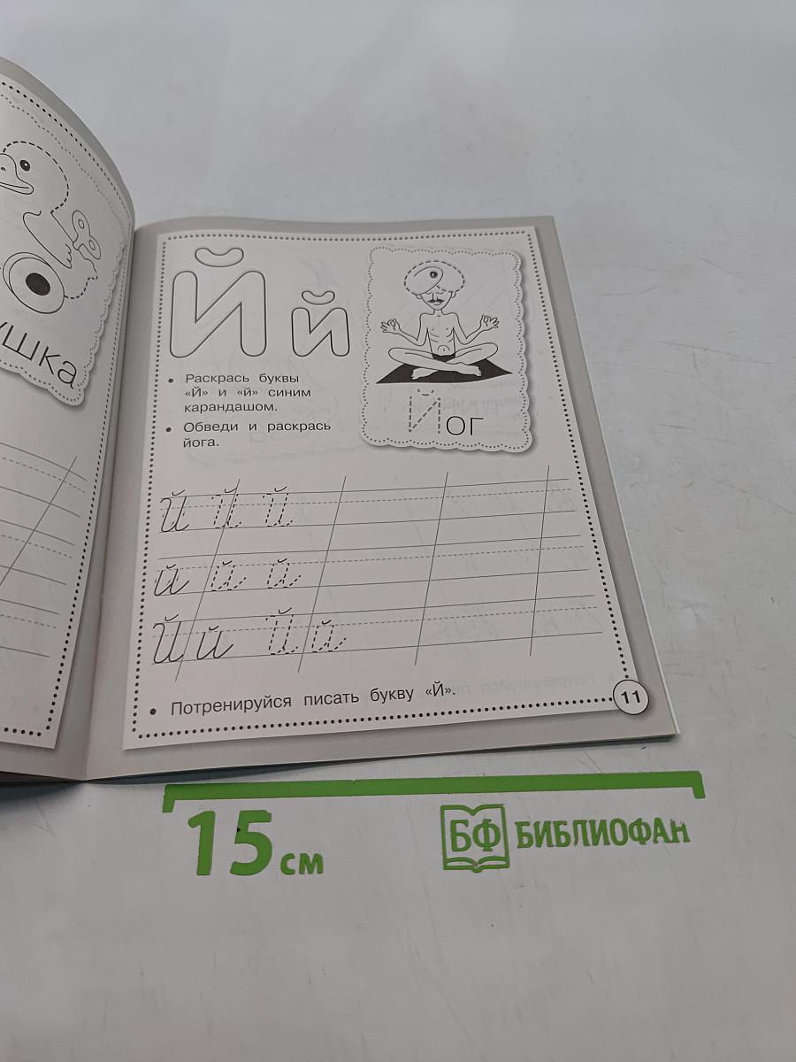 Прописи. Учимся писать буквы. Рабочая тетрадь дошкольника
