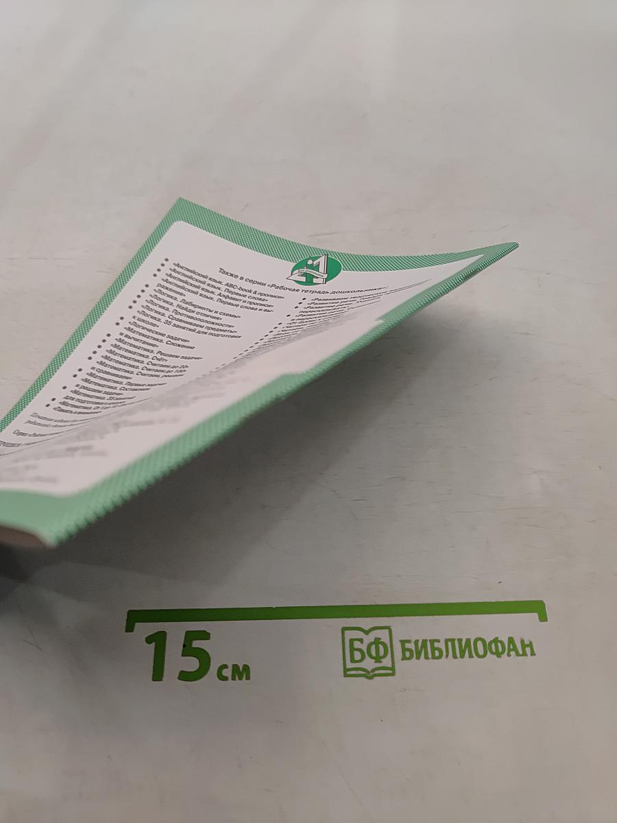 Прописи. Учимся писать буквы. Рабочая тетрадь дошкольника