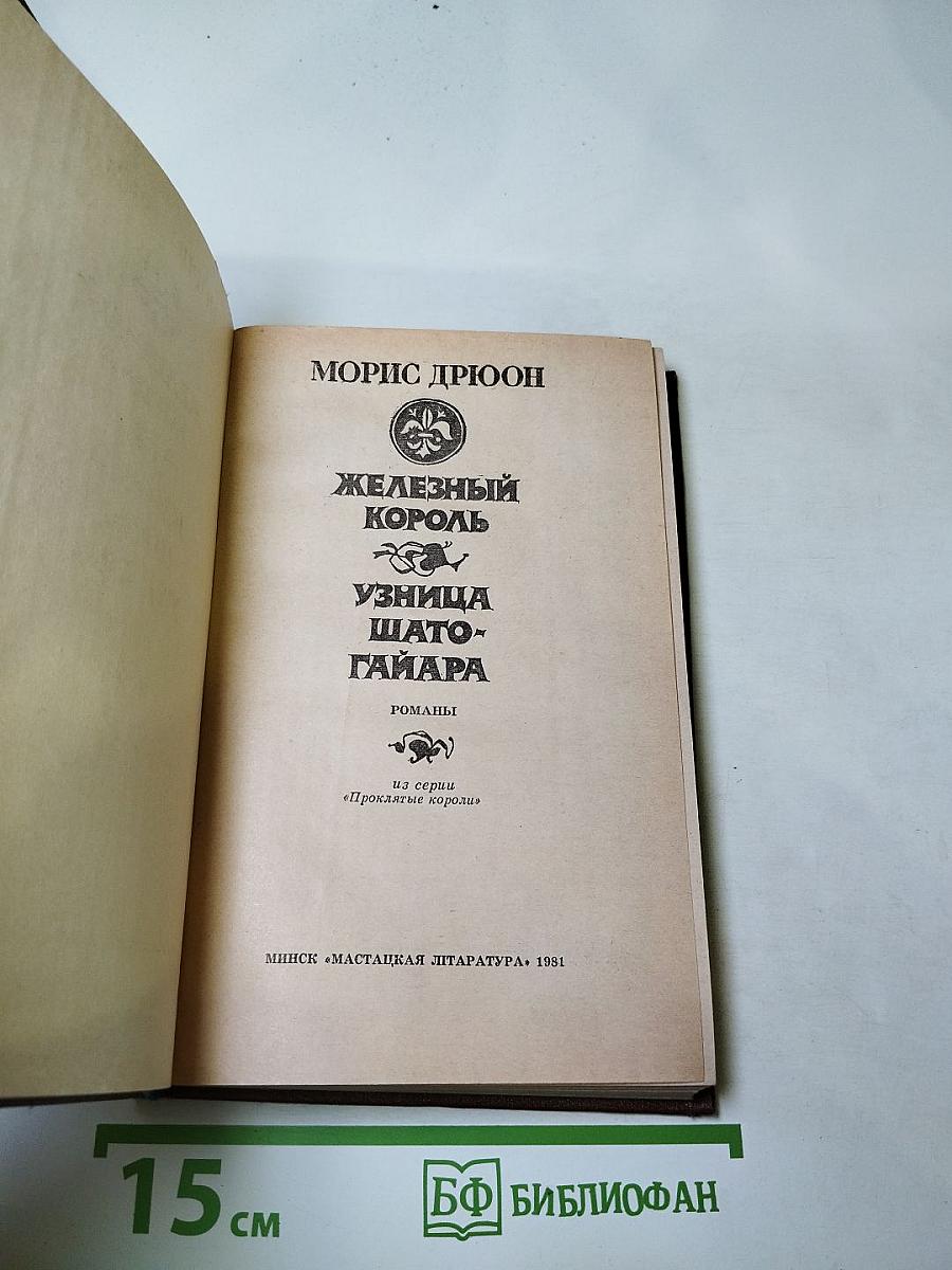 Железный король. Узница Шато-Гайара