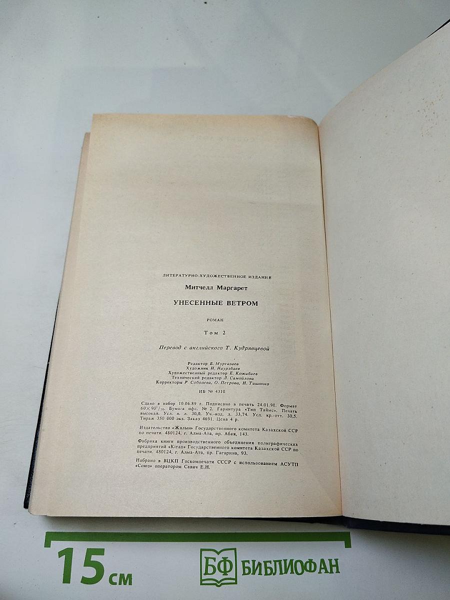 Унесенные ветром, Том 2