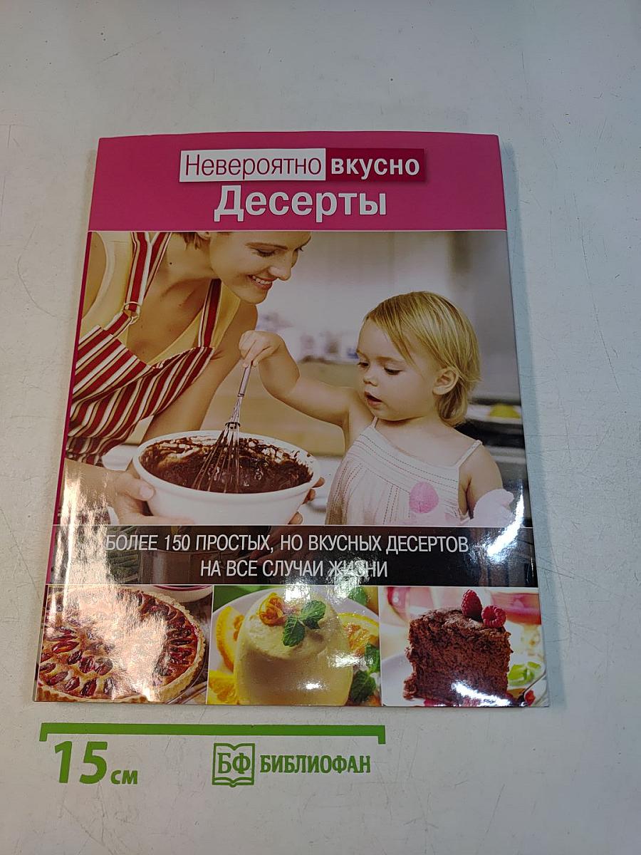Невероятно вкусно. Десерты
