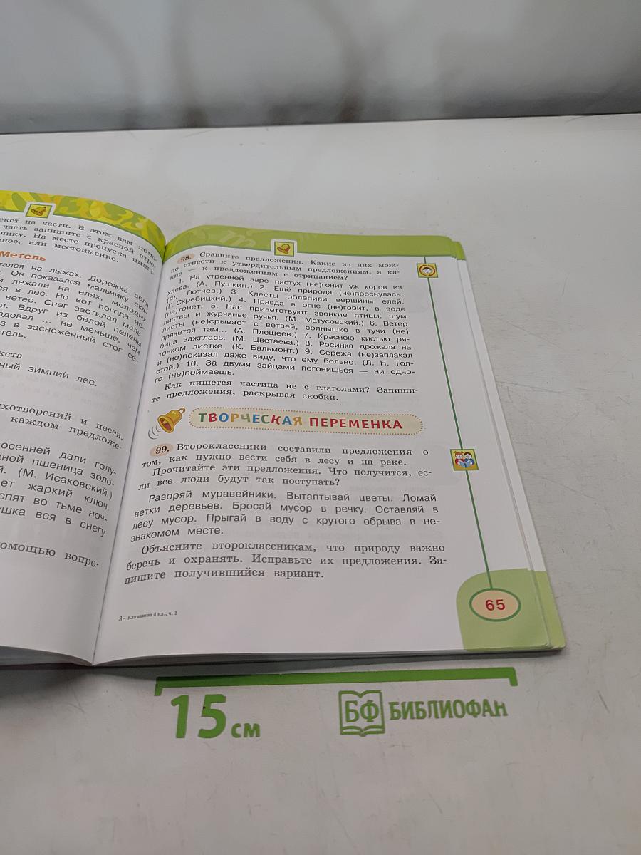 Русский язык. 4 класс. Часть 1