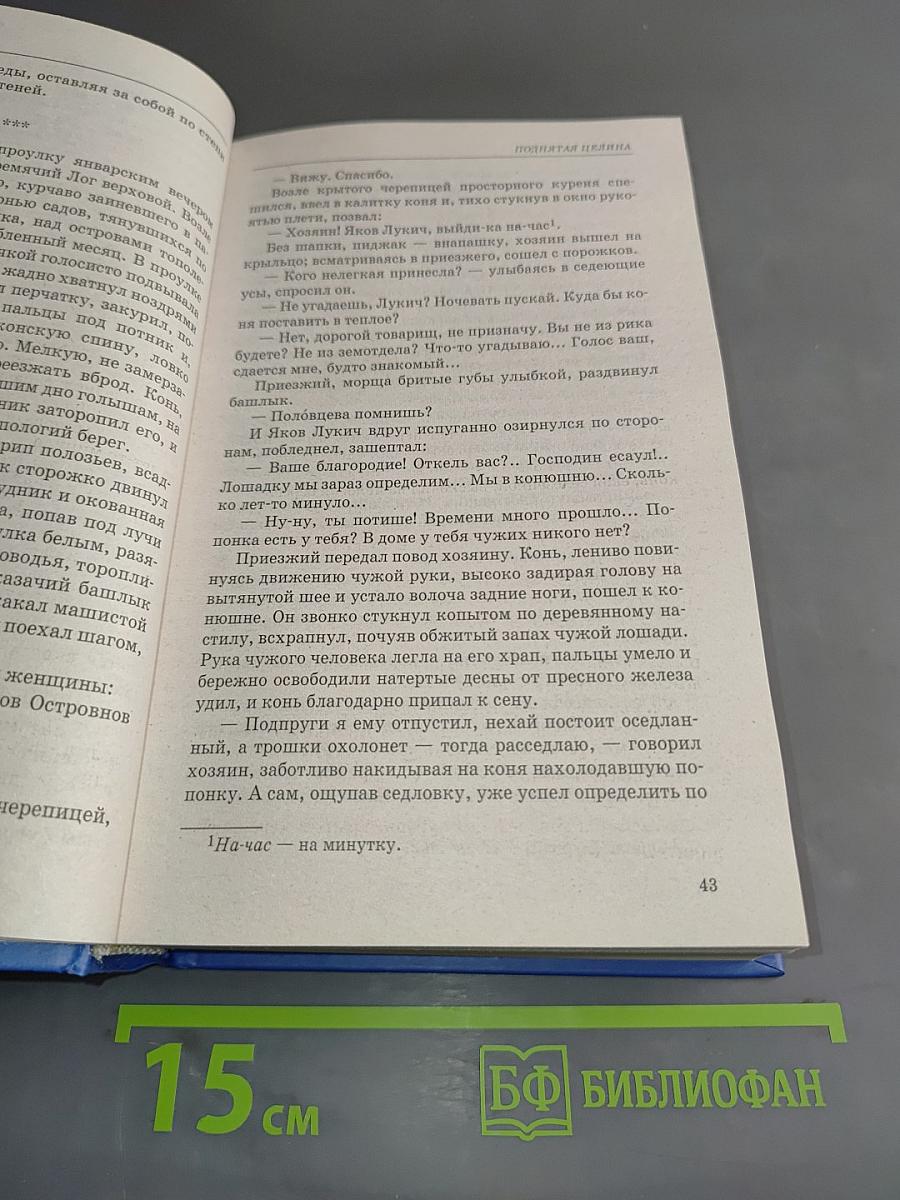 Судьба человека. Поднятая целина