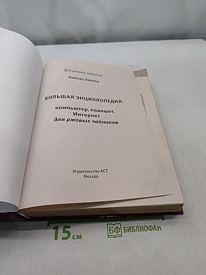 Большая энциклопедия: компьютер, планшет, Интернет для ржавых чайников