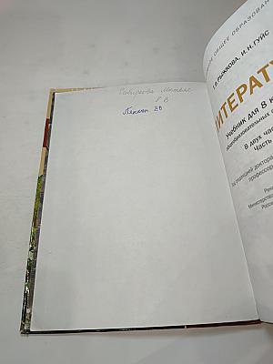 Литература. Учебник для 8 класса. Часть 1