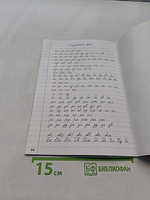 Тренажёр по чистописанию. Переход с узкой строки на широкую. 2-3 классы