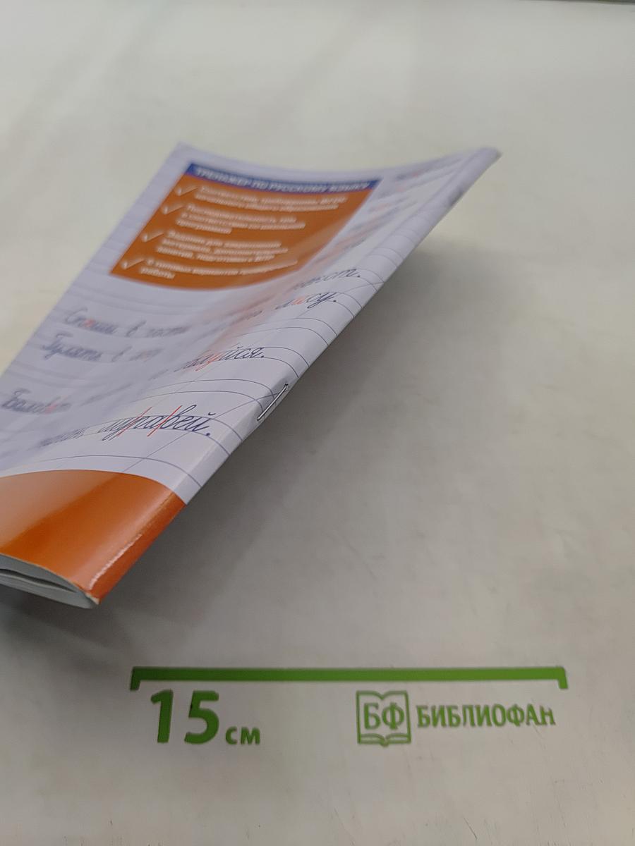 Тренажёр по русскому языку для подготовки к ВПР 1 класс