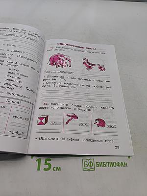 Русский язык. Рабочая тетрадь. 2 класс. Часть 1