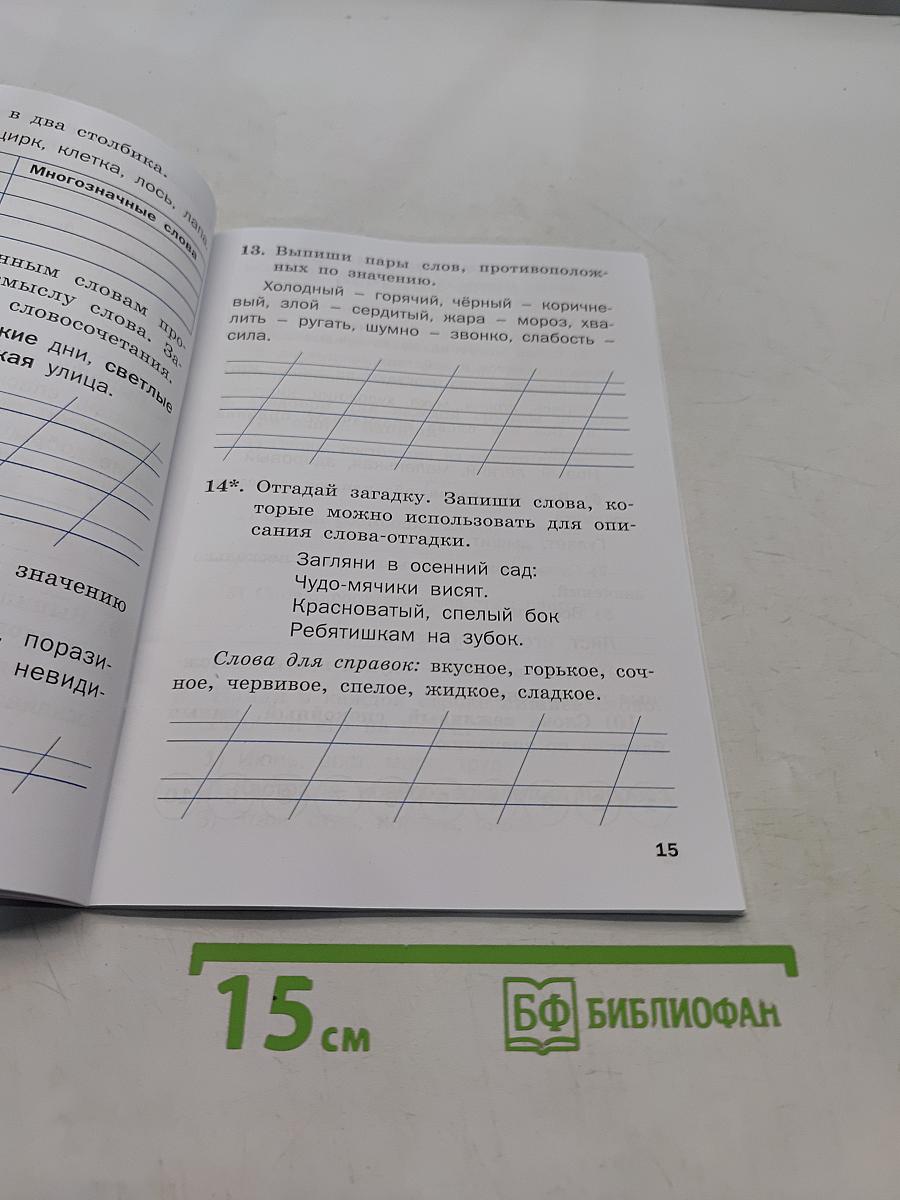 Тренажёр по русскому языку. 1 класс